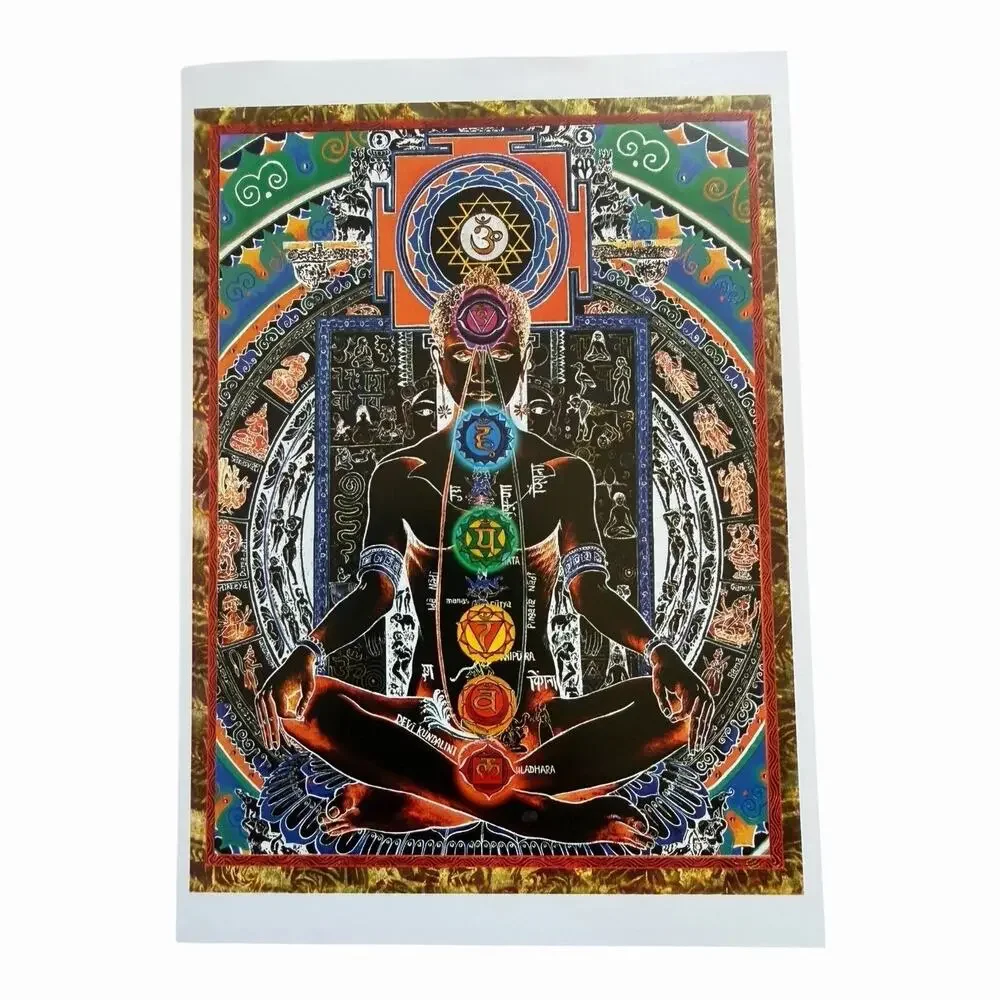 Paul Heussenstamm Chakra Greeting Card Set Blank Art Cards Meditation Spiritual